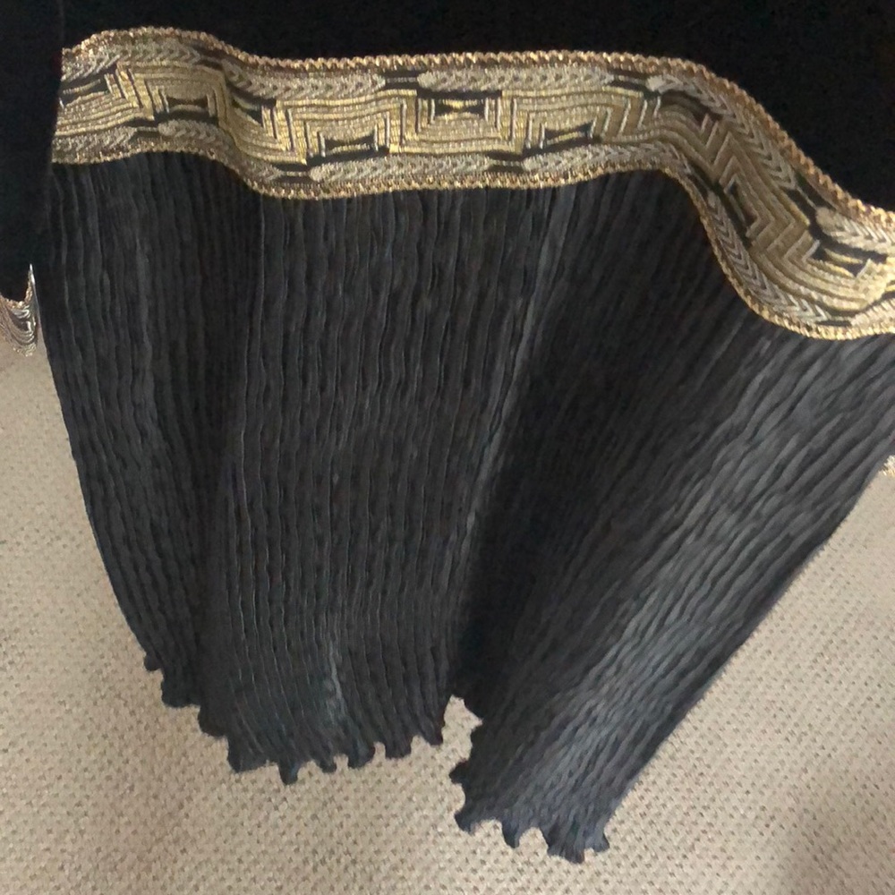 Vintage Neiman Marcus Dress, black velvet - Picture 6 of 8
